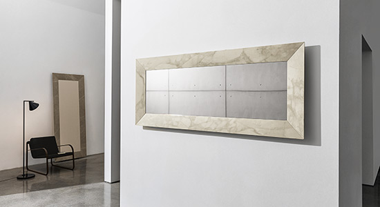 x cornice bainca specchio: TC dedicato